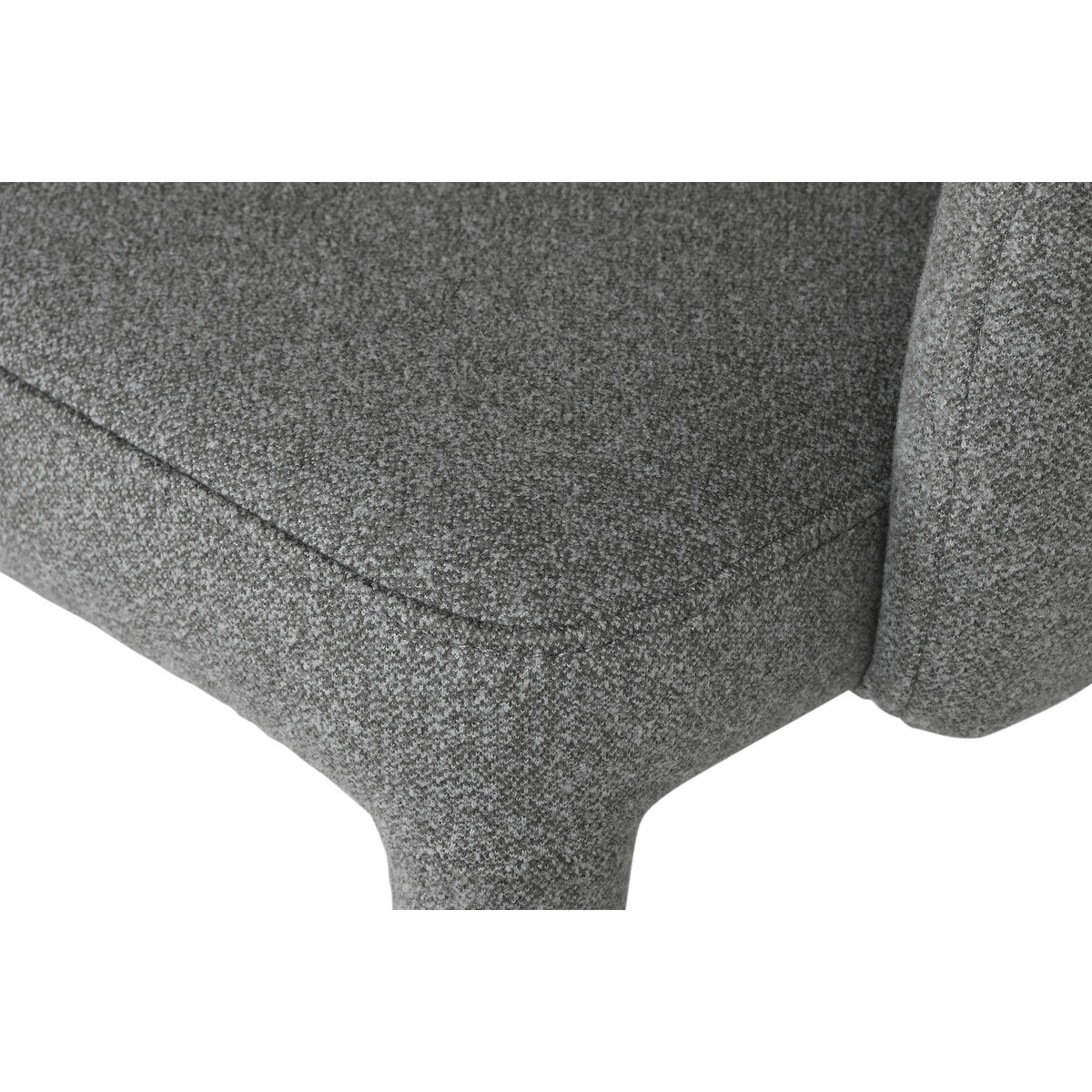 Middagsstol Home ESPRIT Grå Polyester Metall 59 X 63 X 86 cm